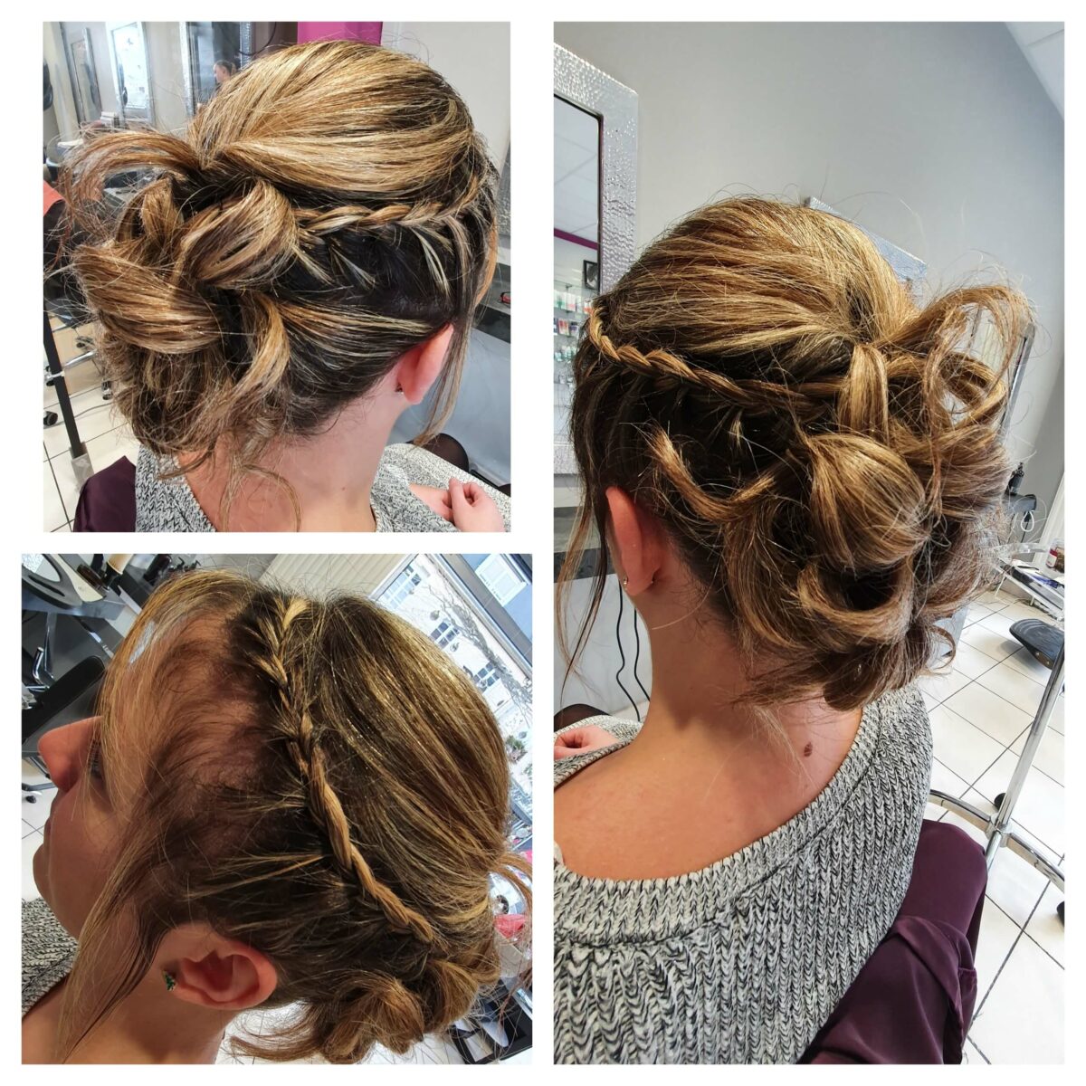 Vanessa Coiffure Coiffeur Aunay Sur Odon Chignon 3