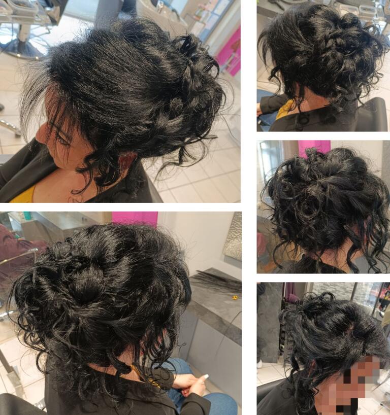 Vanessa Coiffure Coiffeur Aunay Sur Odon Chignons